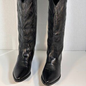 Women's size 11 black leather Boots by Rollda